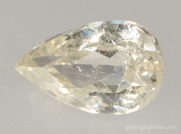 Faceted spanish sphalerite