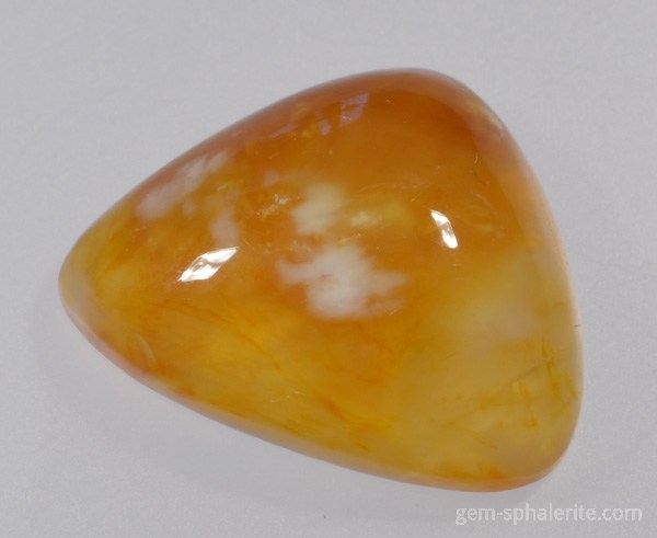 Faceted spanish sphalerite