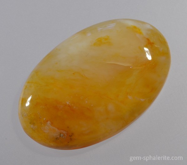 Faceted spanish sphalerite