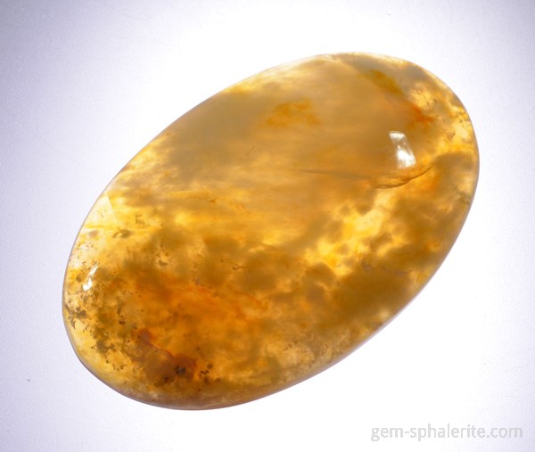 Faceted spanish sphalerite
